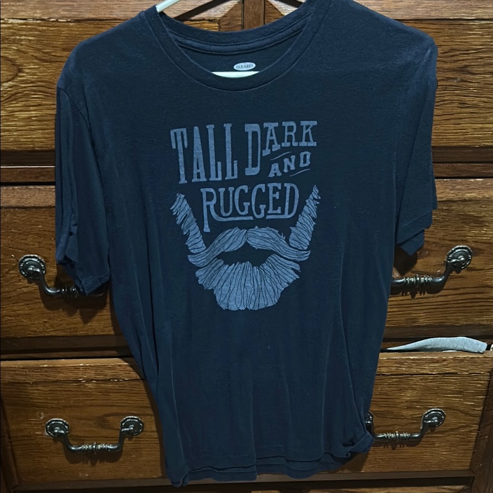 Old Navy Dark Gray Graphic Tee